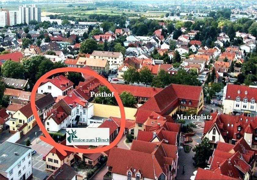 Hotel-Pension Zum Hirsch Hattersheim am Main Buitenkant foto