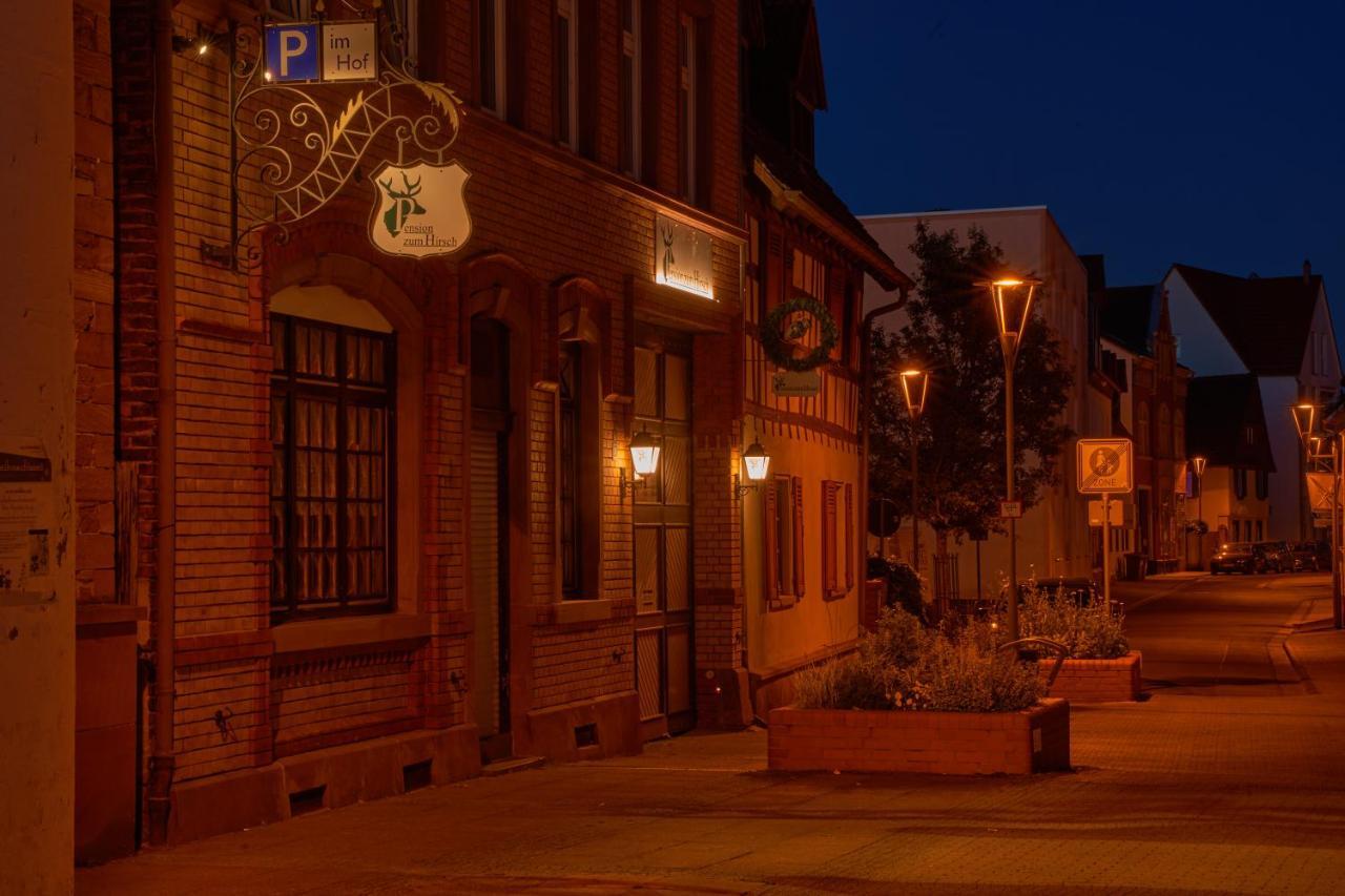 Hotel-Pension Zum Hirsch Hattersheim am Main Buitenkant foto